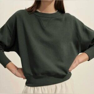 Rare Buck Mason Green Sweatpants and Sweatshirt Set in S